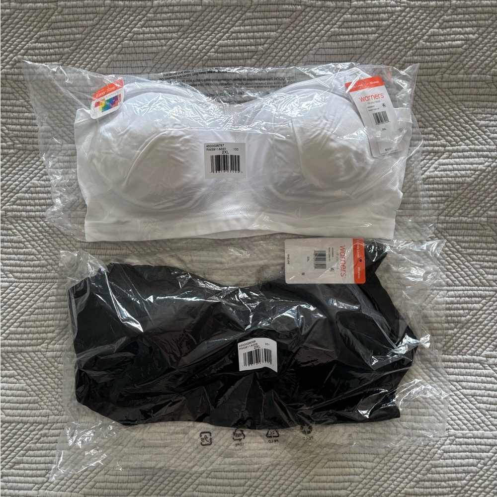Bundle of 2 Warners Easy Does It Wireless Bras